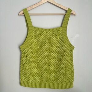 J. Crew Women’s Knit Tank Top in Chartreuse